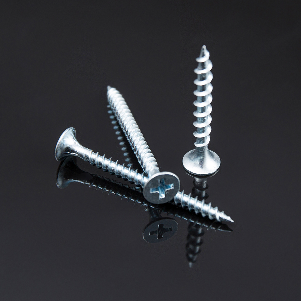 Tornillo autorroscante de cabeza avellanada