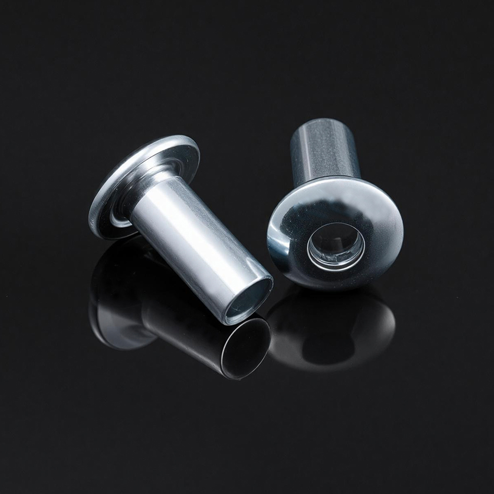 Remache tubular de acero