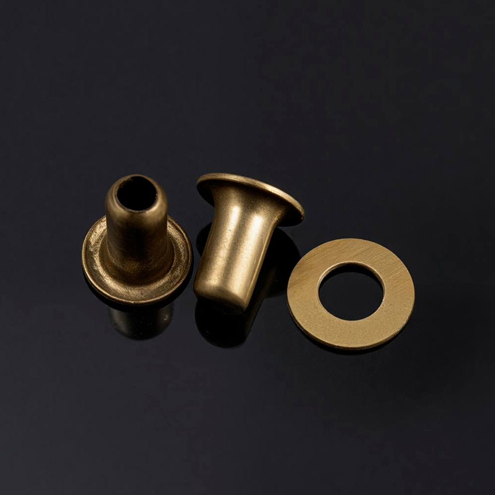 Remache tubular de cobre