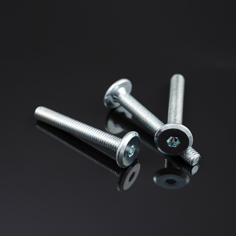 Tornillo de máquina con casquillo hexagonal