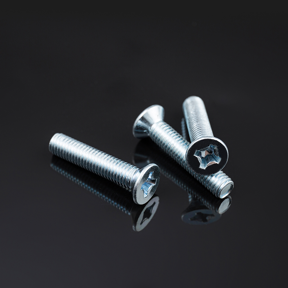 Tornillo de máquina de cabeza avellanada