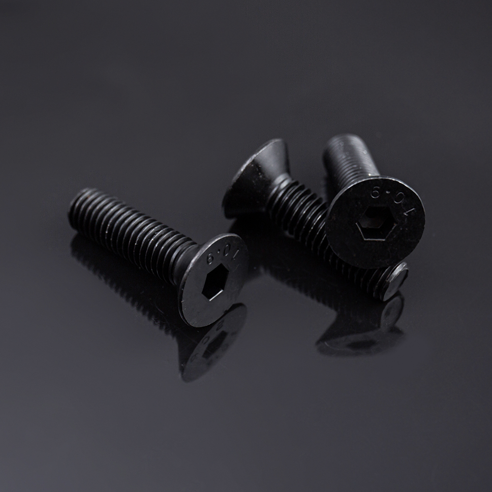 Tornillo de máquina de cabeza avellanada