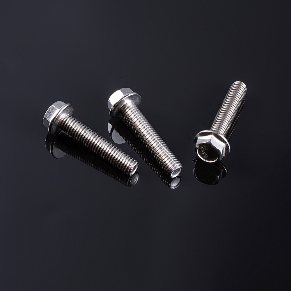Perno de brida hexagonal sin dentado