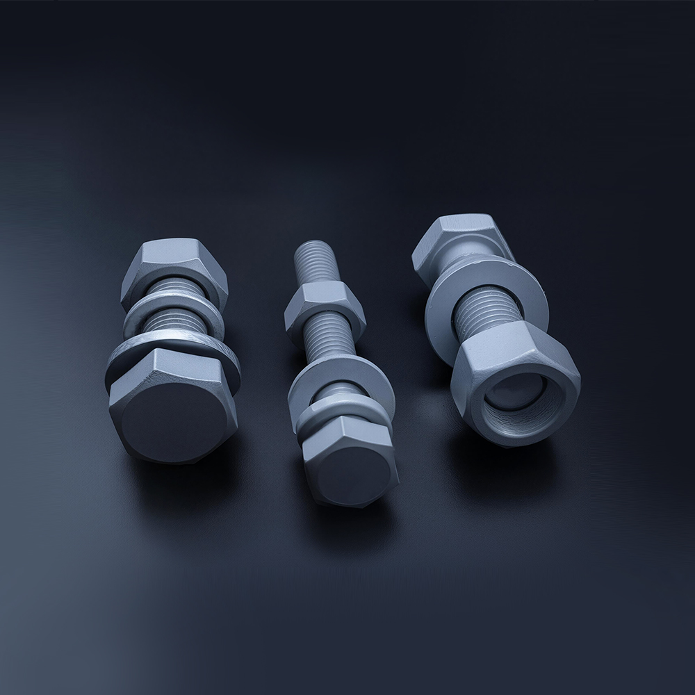 Conjunto de perno hexagonal de 8,8 galvanizado en caliente